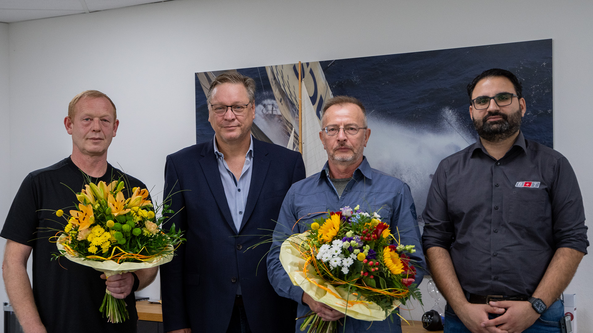 25-jähriges Dienstjubiläum bei B+T Oberflächentechnik GmbH